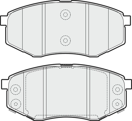 Brake Pad Set, disc brake (PD3701)