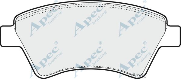 Brake Pad Set, disc brake (PAD1306)