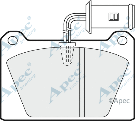 Brake Pad Set, disc brake (PAD78)