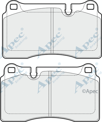 Brake Pad Set, disc brake (PAD1777)