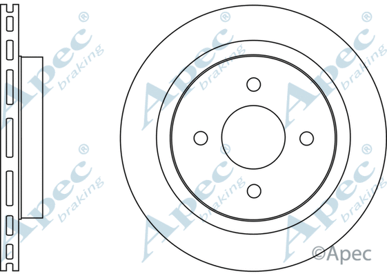 Brake Disc (DSK2671)