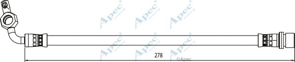 Brake Hose (HOS4124)