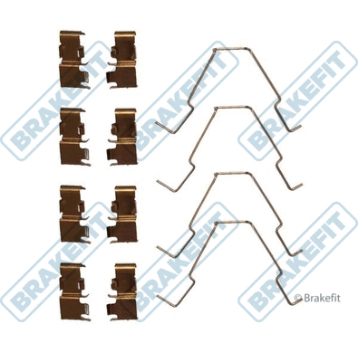 Accessory Kit, disc brake pad (BKT1108)
