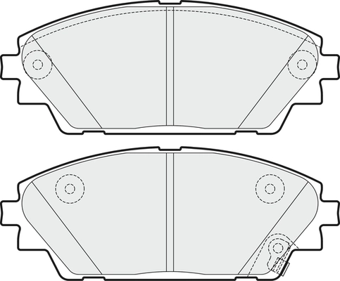 Brake Pad Set, disc brake (PD3747)