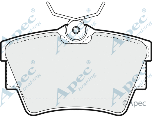 Brake Pad Set, disc brake (PAD1089)