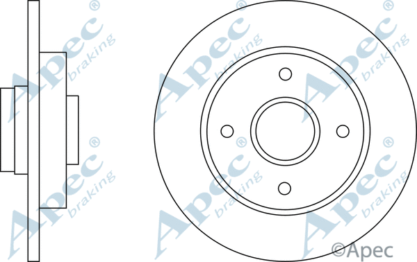 Brake Disc (DSK2608)
