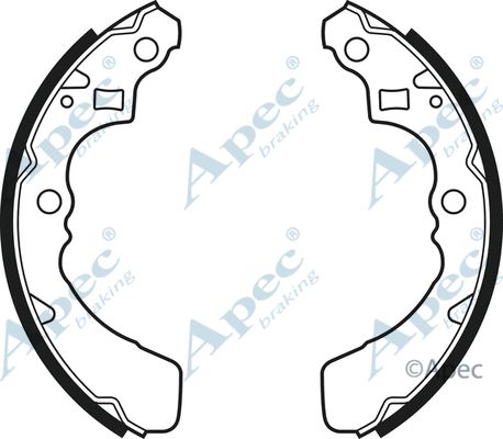 Brake Shoe Set (SHU472)