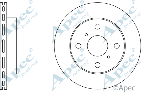 Brake Disc (DSK195)