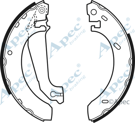 Brake Shoe Set (SHU489)
