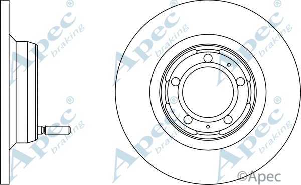 Brake Disc (DSK758)