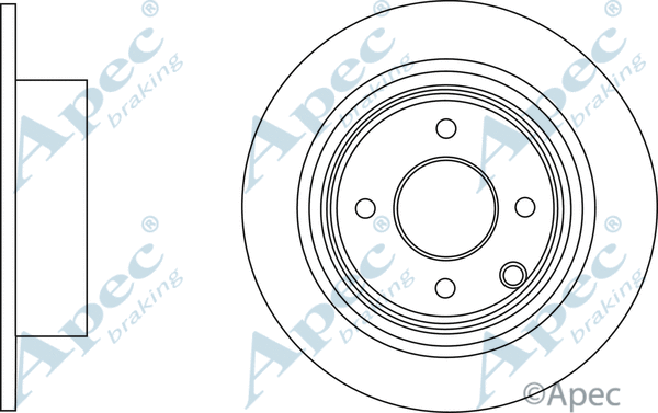 Brake Disc (DSK2769)