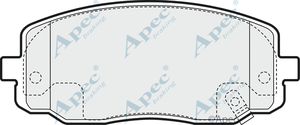 Brake Pad Set, disc brake (PAD1458)