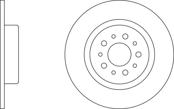 Brake Disc (SDK6425)