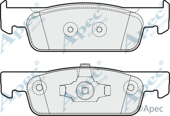 Brake Pad Set, disc brake (PAD1944)