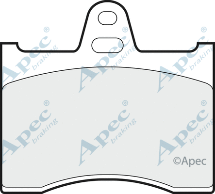 Brake Pad Set, disc brake (PAD296)