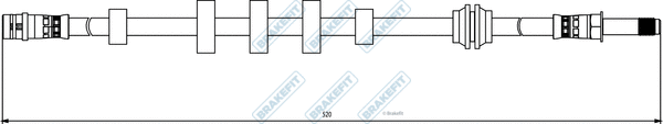 Brake Hose (BHO4215)