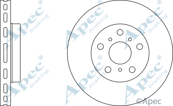 Brake Disc (DSK636)
