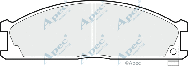 Brake Pad Set, disc brake (PAD605)