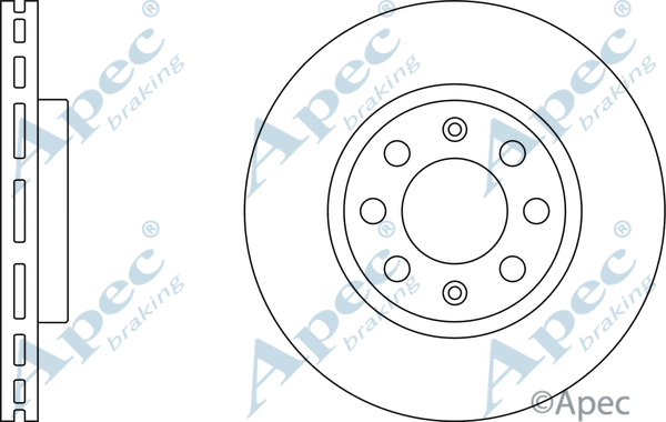 Brake Disc (DSK2509)