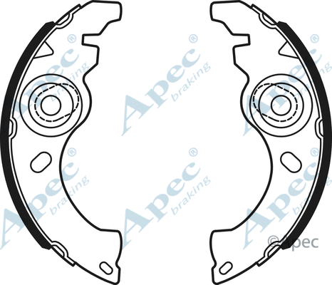 Brake Shoe Set (SHU731)