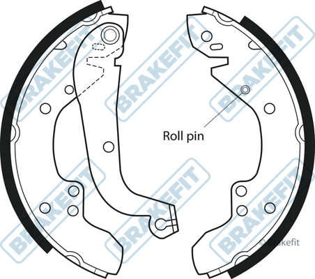 Brake Shoe Set (BSH1091)