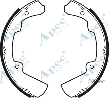 Brake Shoe Set (SHU457)