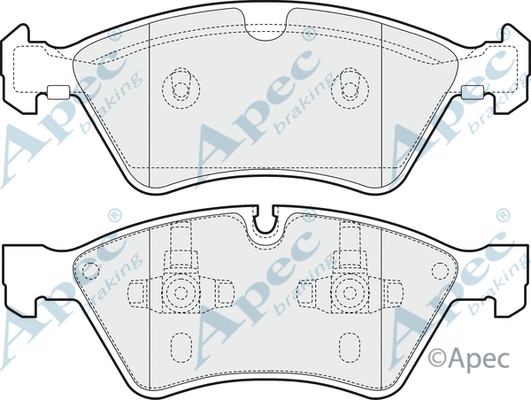 Brake Pad Set, disc brake (PAD1441)