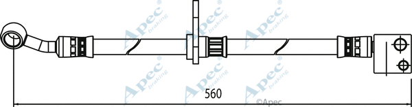 Brake Hose (HOS3988)