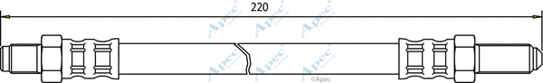 Brake Hose (HOS3374)