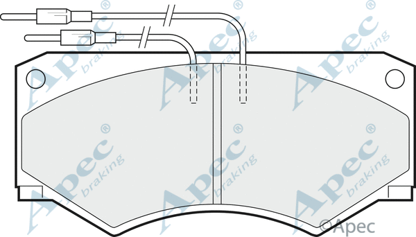 Brake Pad Set, disc brake (PAD517)