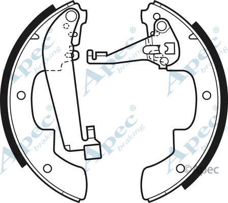 Brake Shoe Set (SHU336)