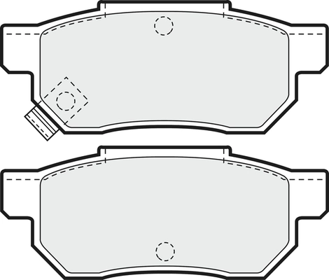 Brake Pad Set, disc brake (PD3411)