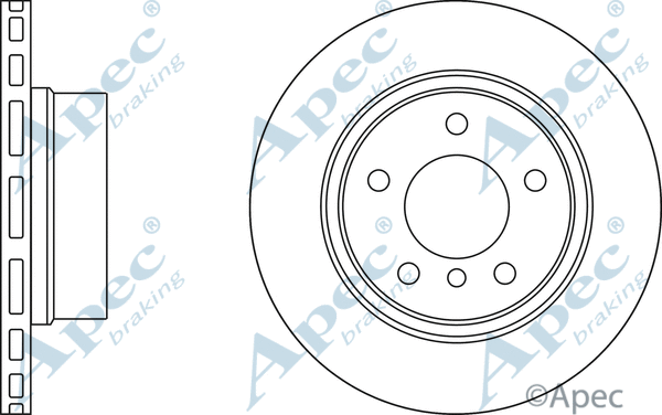 Brake Disc (DSK2721)
