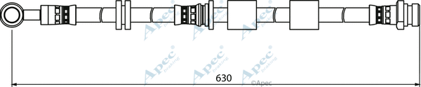 Brake Hose (HOS3909)