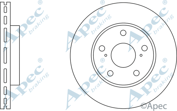 Brake Disc (DSK2745)