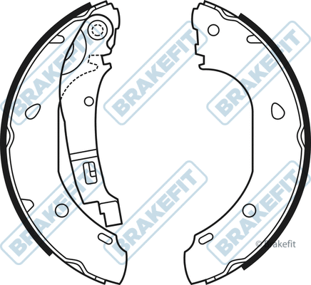Brake Shoe Set (BSH1035)