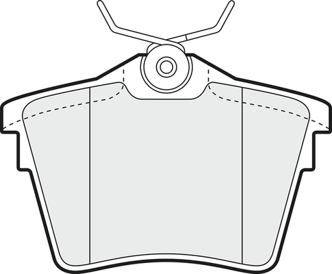 Brake Pad Set, disc brake (PD3122)