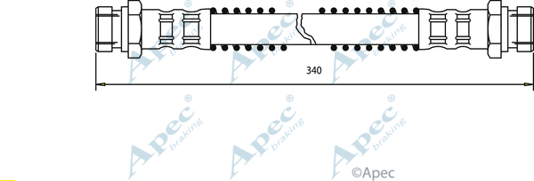 Brake Hose (HOS3653)