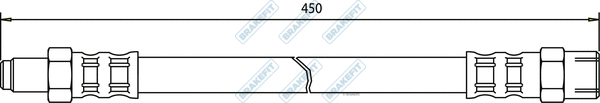 Brake Hose (BHO4044)