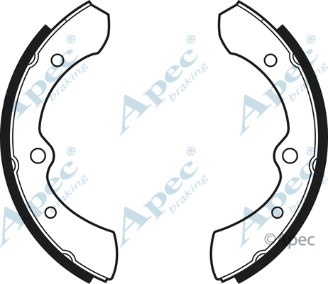 Brake Shoe Set (SHU413)