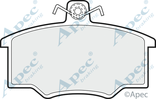Brake Pad Set, disc brake (PAD441)