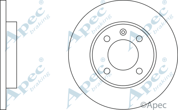 Brake Disc (DSK197)