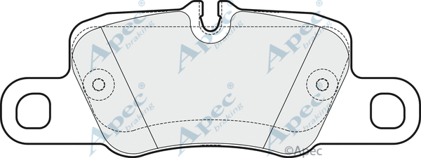 Brake Pad Set, disc brake (PAD1725)