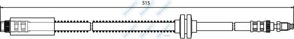 Brake Hose (BHO4046)