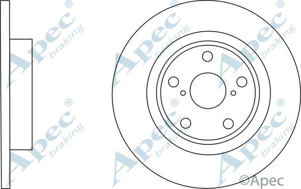 Brake Disc (DSK3053)