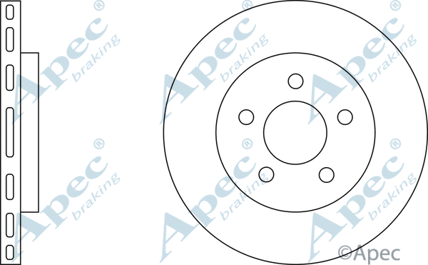 Brake Disc (DSK2037)