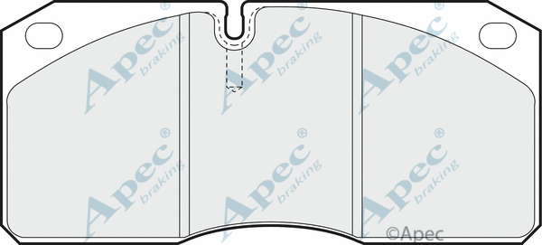 Brake Pad Set, disc brake (PAD955)