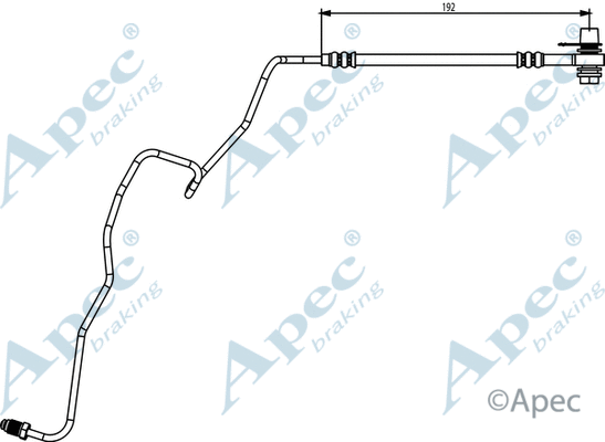 Brake Hose (HOS3874)