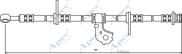 Brake Hose (HOS3377)