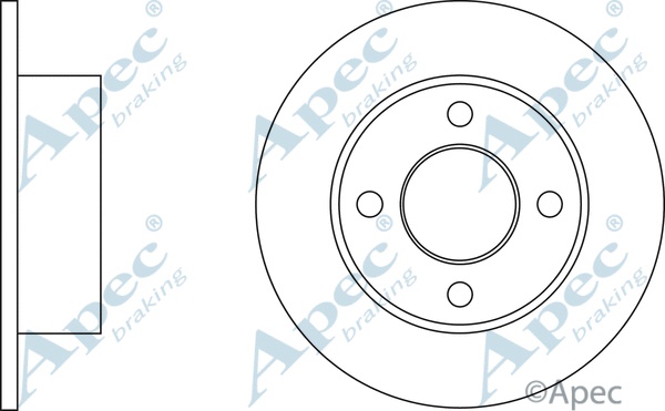 Brake Disc (DSK176)